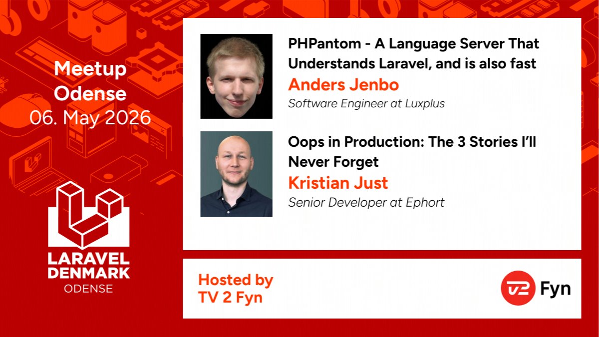 Laravel Meetup: Odense, May 2026